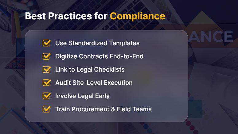 Best Practices for Compliance