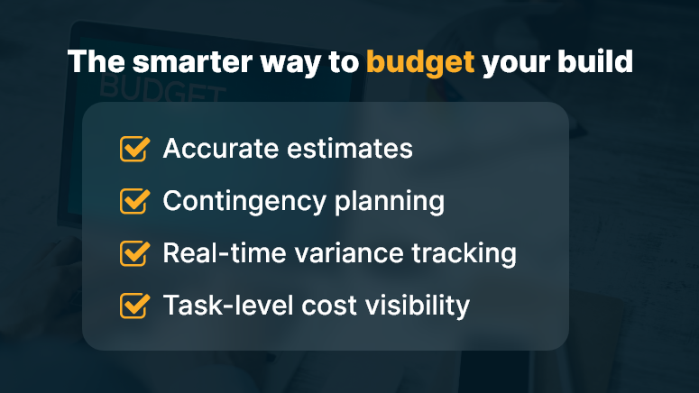 The smarter way to budget your build